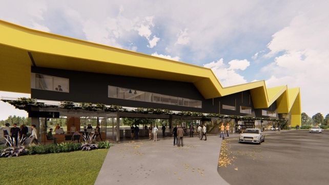 El parque industrial de Funes comienza a concretarse.