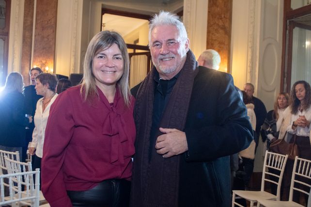 Vero Irizar y Carlos Novillo  