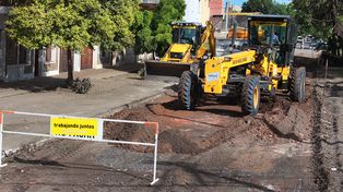 Avanza la conexión vial entre Fomento 9 de Julio y Barranquitas