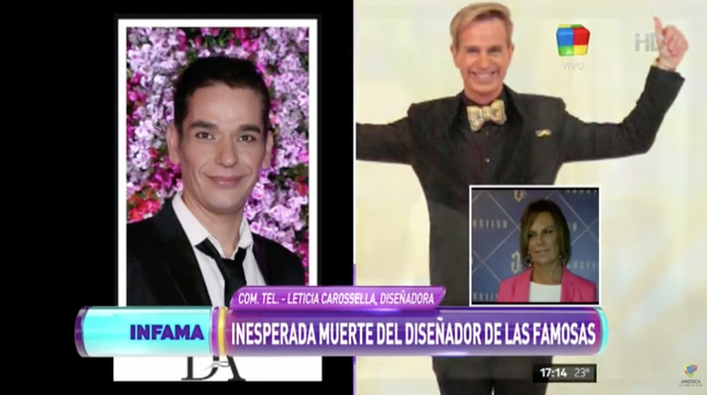 Conmoción por la muerte de Darío Arbina, el diseñador de las famosas