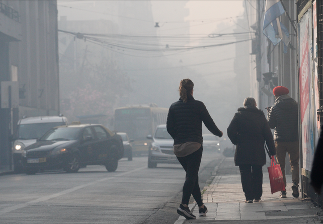 En septiembre del 2022, Rosario vivió jornadas complicadas por la invasión del humo que provenía de los incendios en las islas.