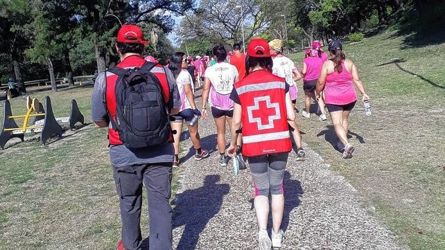 Cruz Roja Filial Paraná recorre los barrios más precarizados de la ciudad.