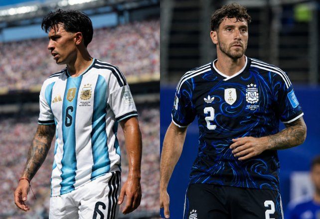 Los entrerrianos Lisandro Martínez y Marcos Senesi dieron todo en el Mundial