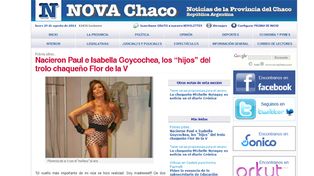 Discriminan con t&eacute;rminos homof&oacute;bicos a Flor de la V en un portal chaque&ntilde;o