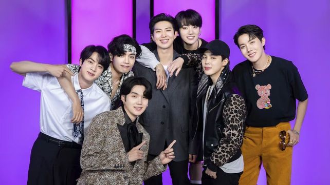 La banda surcoreana BTS