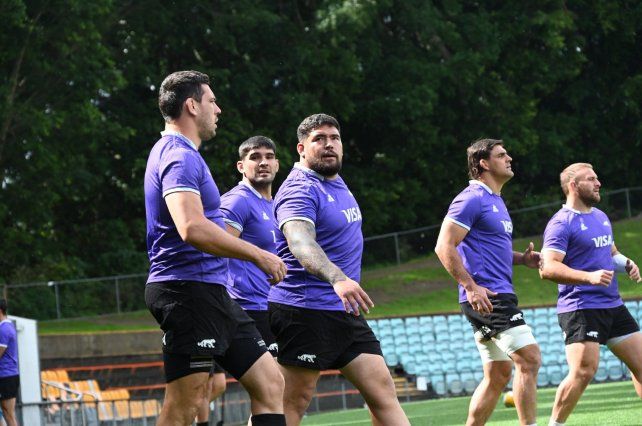 Los Pumas preparados para jugar este sábado.