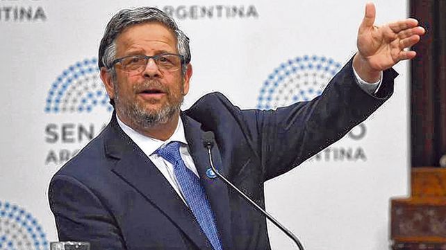 En la cuerda floja. Adolfo Rubinstein cuando expuso en el Congreso a favor de la interrupción del embarazo.