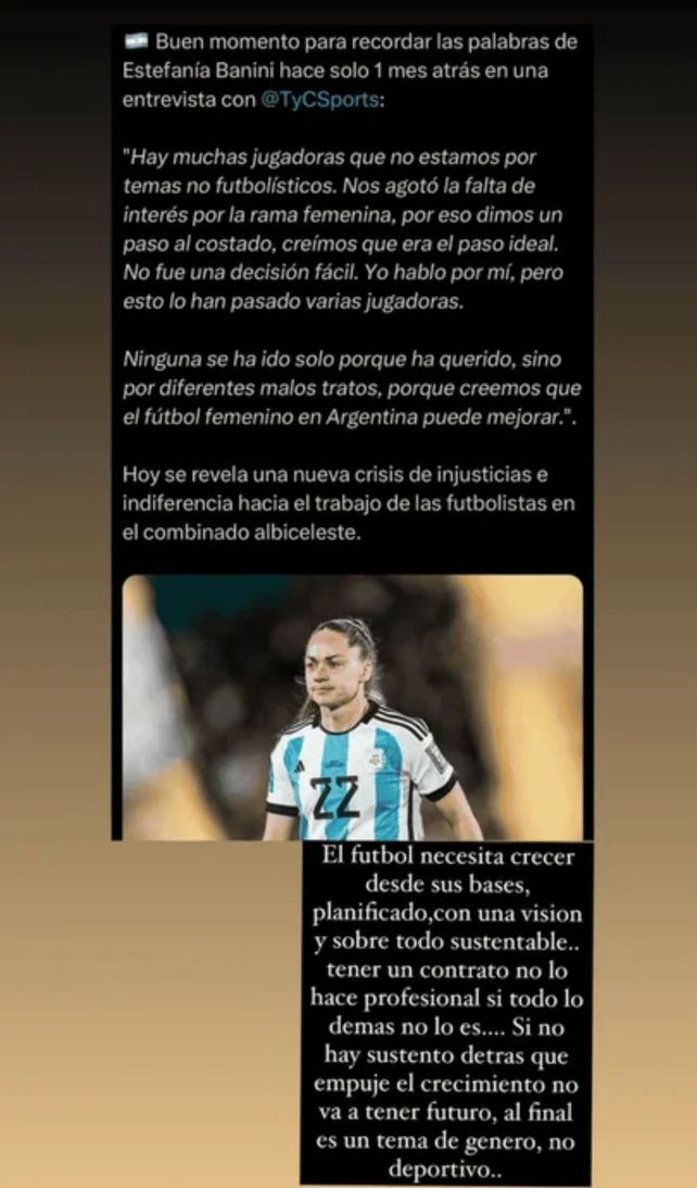 Verón criticó a la AFA por el escándalo del fútbol femenino: Al final es un tema de género