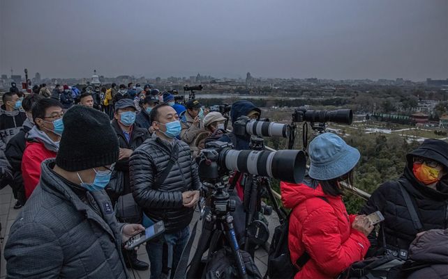 Las espectaculares imágenes del eclipse parcial lunar
