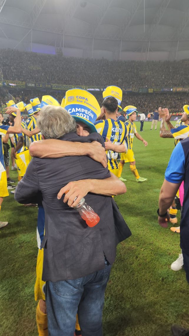 El sentido abrazo con Malcorra
