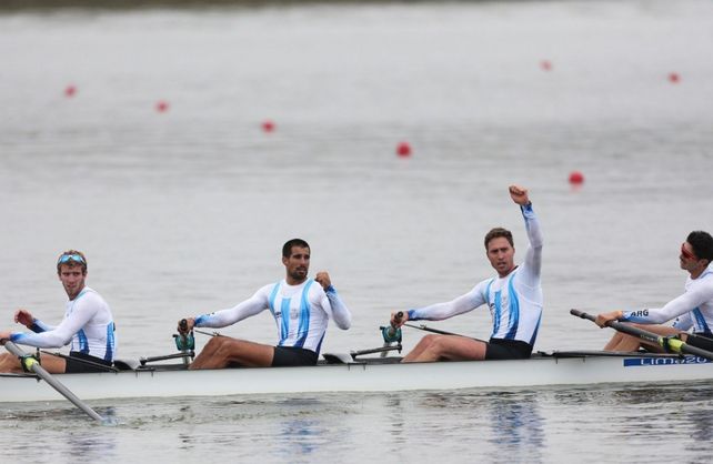 Argentina consiguió dos doradas en remo