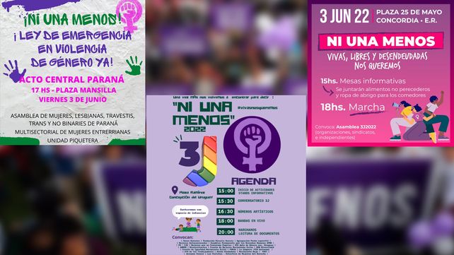 Ni Una Menos: se reedita la marcha este viernes 3J