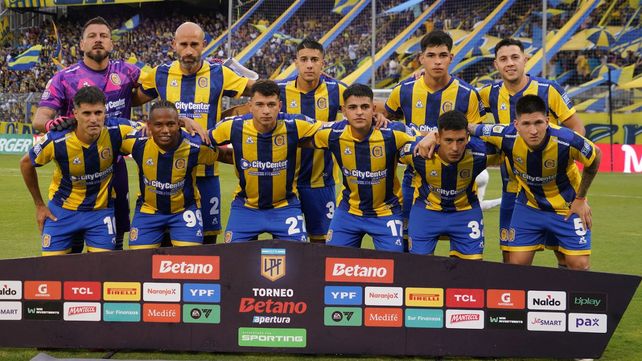 Los once de Central que eligió el entrenador Ariel Holan para jugar desde el arranque contra el Lobo.