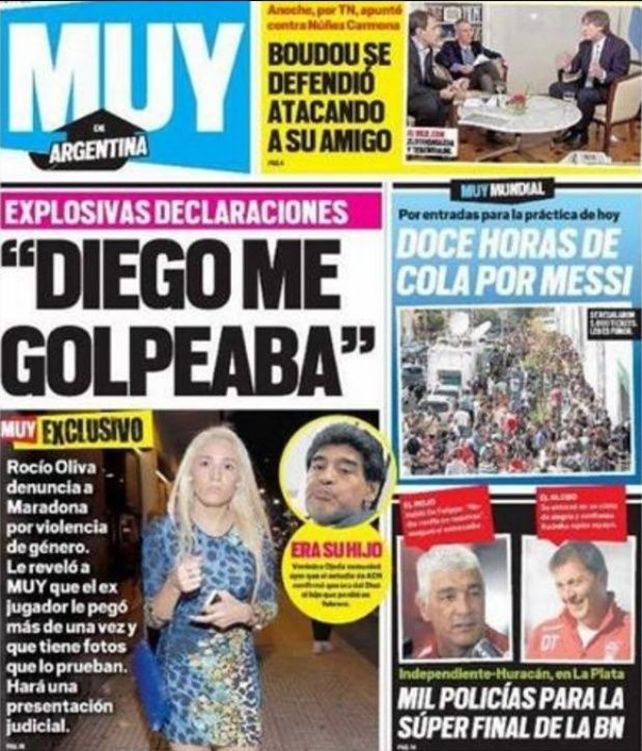 El día que Rocío se quebró: Diego me golpea como a un hombre