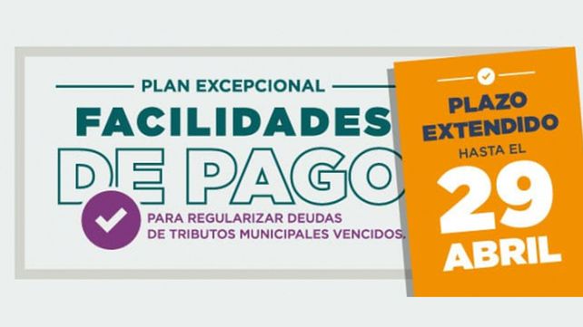 Se extendió el plazo del Plan de Facilidades de pago en Santo Tomé