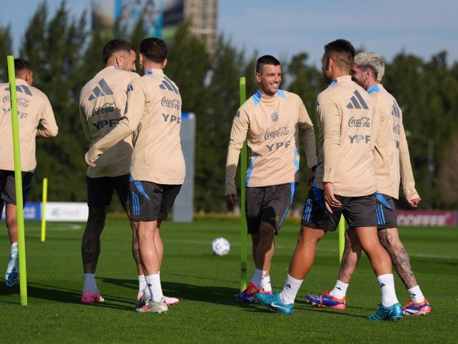 Los jugadores de la Selección Argentina se movieron.