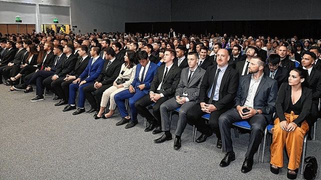 Egresados. En el Centro Provincial de Convenciones