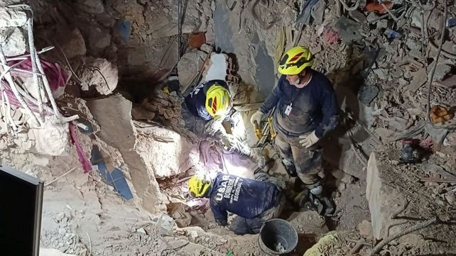 Los rescatistas santafesinos estuvieron una semana en Venezuela colaborando en las tareas de rescate.