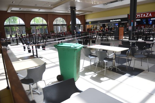 Los locales de los shoppings solo podrán trabajar por envío o modalidad take away