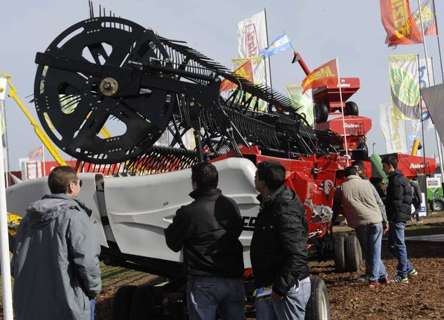 Testigo. Las exposiciones del sector agropecuario reflejaron este año el interés de los productores por invertir en maquinaria