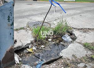 Peligro inminente: un pozo en barrio Roma que inquieta y preocupa a los vecinos de la zona