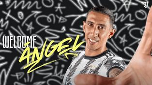 Ángel Di María fue presentado en Juventus.
