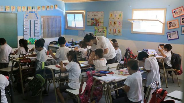 Luego del receso invernal, este lunes comenzaron las clases en la provincia