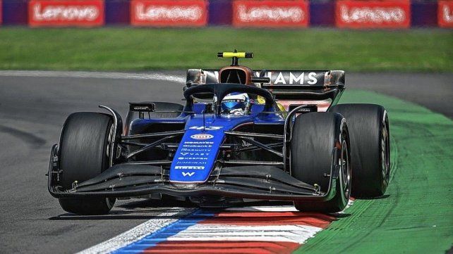 Franco Colapinto finalizó 15° en la PL2 de México.