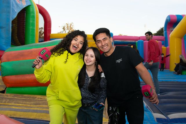 Melisa Altamorano y Antiana Maurutto y Laureano Torres