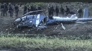 Al menos siete muertos tras caer un helicóptero