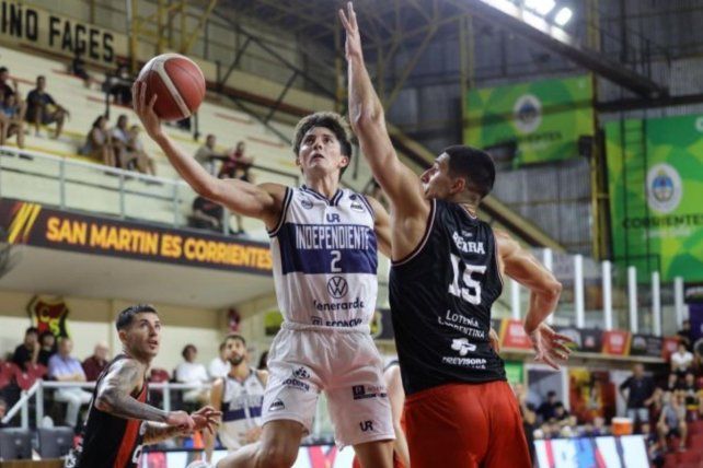 Independiente derrotó a San Martín sobre el final y se clasificó a la Copa Islas Malvinas