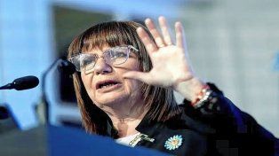 Patricia Bullrich, ministra de Seguridad de la Nación