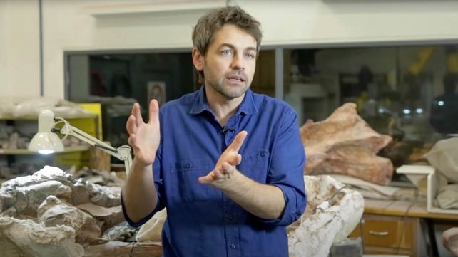 El becario posdoctoral de Conicet Mattia Baiano