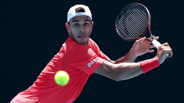 Cerúndolo tuvo que batallar durante tres sets para vencer en el tie break final al alemán Hanfmann.