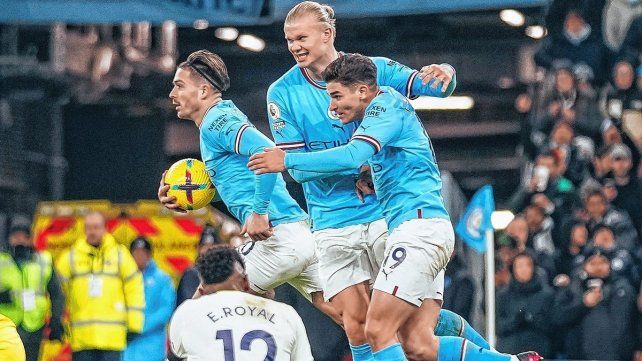 Gol de Julián en el halago de Manchester City ante Tottenham