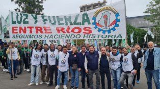 El sindicato de Luz y Fuerza realizó actividades por el 1° de Mayo