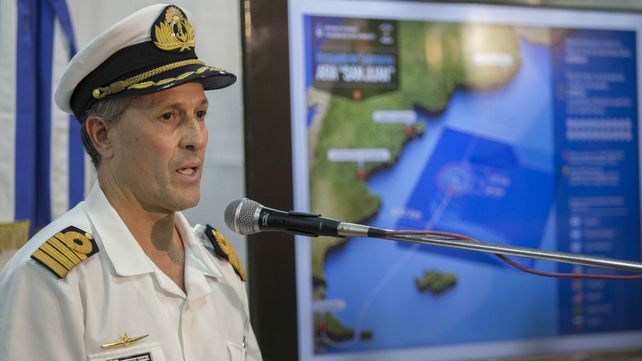 El vocero de la Armada