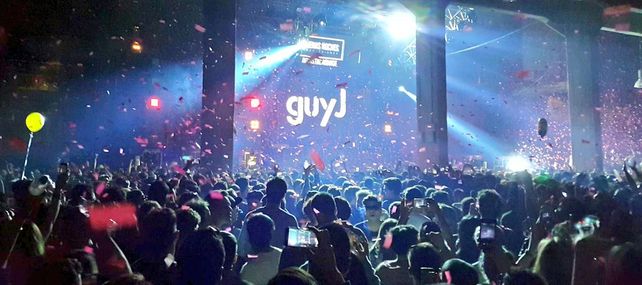 Una detenida y secuestro de marihuana en una fiesta electrónica en el Metropolitano