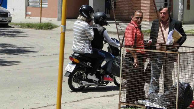 Así se iba Germán Gómez este lunes de Tribunales