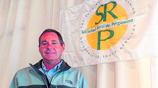 Renovación. Pedro Jacquelín, recientemente elegido como presidente de la Sociedad Rural de Pergamino.