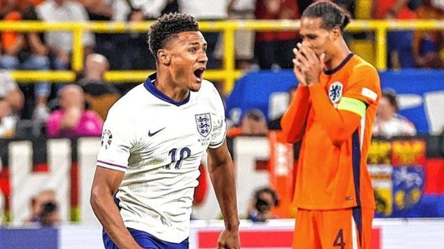 Inglaterra le ganó sobre el final a Países Bajos y jugará la final contra España Inglaterra le ganó sobre el final a Países Bajos y jugará la final contra España