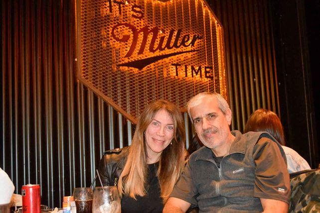 Adriana Natta y Fabián Silva