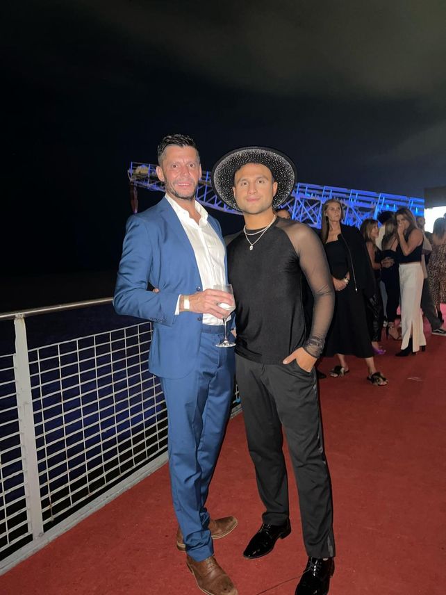 Seba Vaiana y Leo Saleh, productores del evento 
