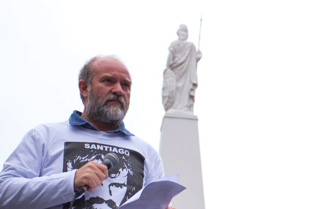 La familia indicó que pocos días después de la desaparición de Santiago