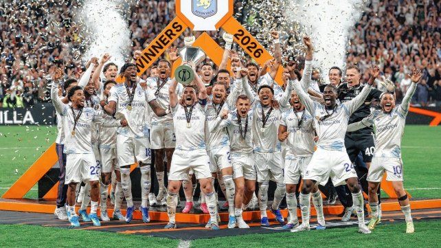 Aston Villa de Dibu Martínez se consagró campeón de la Europa League