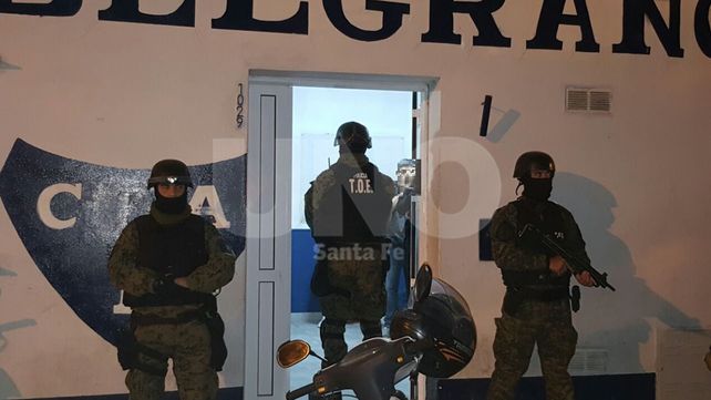 El procedimiento llevado a cabo por PDI en la ciudad de Esperanza.