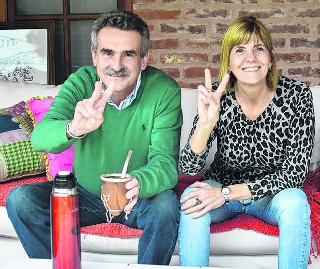 victoria. Los candidatos se reunieron para coordinar la campaña.
