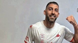 Ramón Wanchope Ábila se convirtió en refuerzo de Huracán.