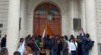 hubo tension en las puertas de la casa de gobierno hubo tension en las puertas de la casa de gobierno