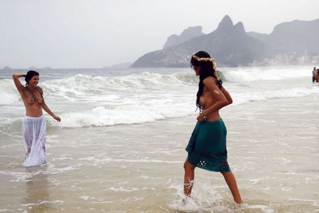 Brasil rinde homenaje a la diosa del mar